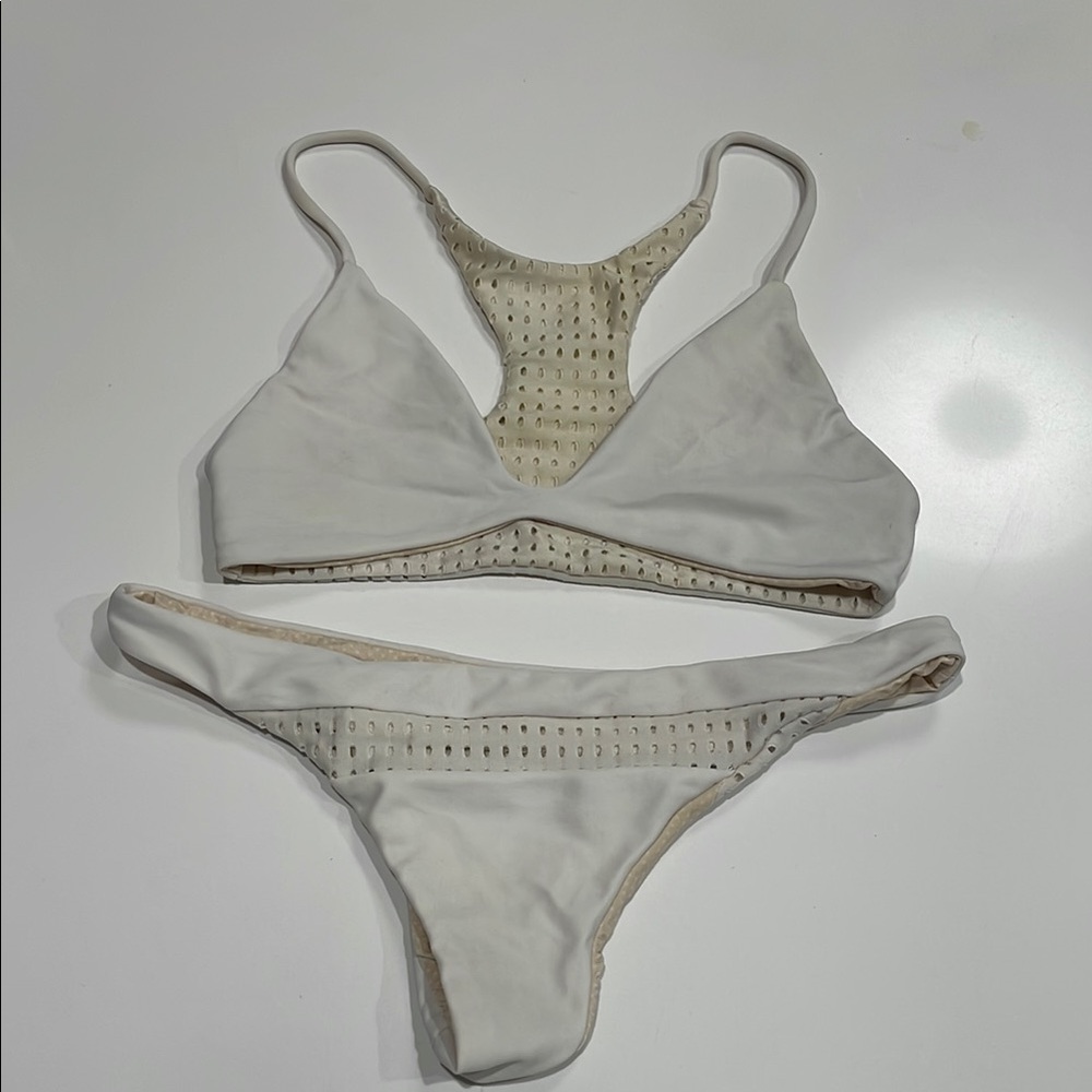 Acacia White Bikini Set